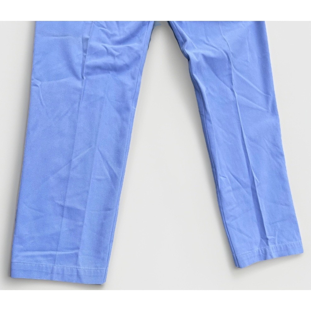 Vintage Polo Ralph Lauren Chino Pants Mens Blue Preppy Faded VTG - Picture 8 of 14